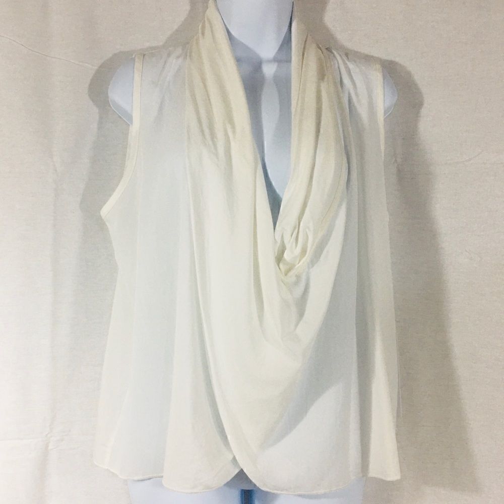 NWT Bishop & young beige medium tunic sleeveless